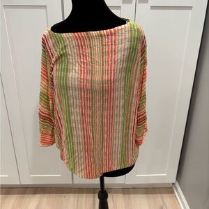 Anne Klein Striped Multicolor Women's knit top
